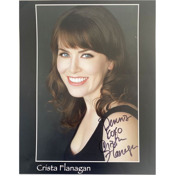 Madmen Crista Flanagan signed photo
