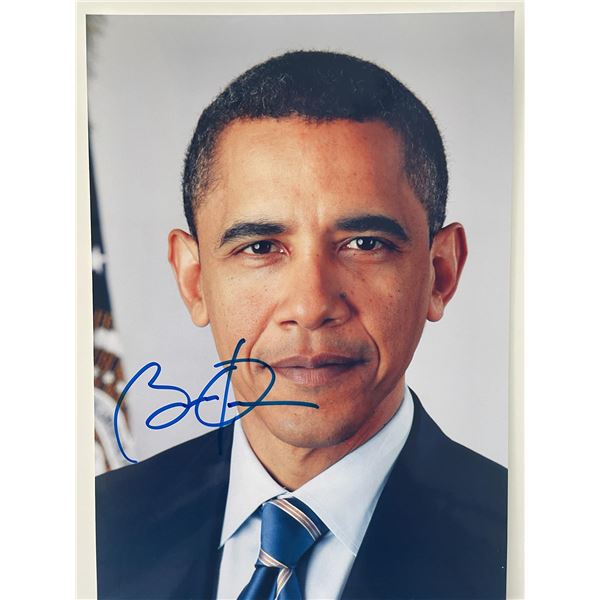 Barack Obama signed photo