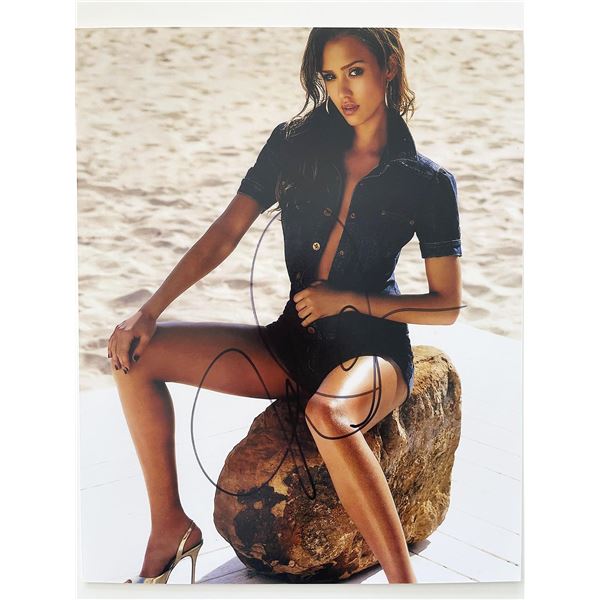 Jessica Alba signed photo