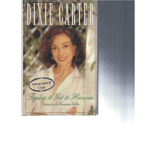 Dixie Carter signed book