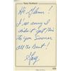 Image 1 : Gary Guittard signed note