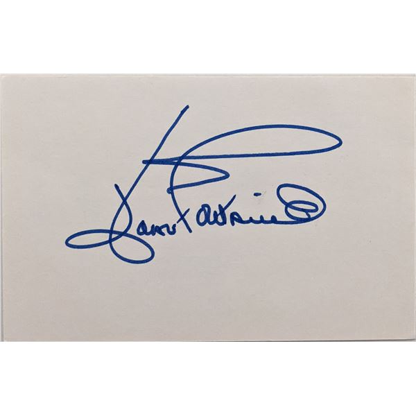 Joan Fontaine original signature