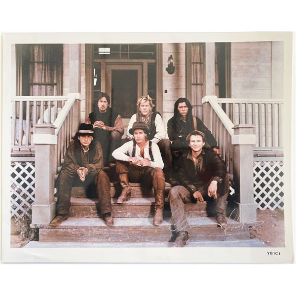 Young Guns II Christian Slater signed movie photo