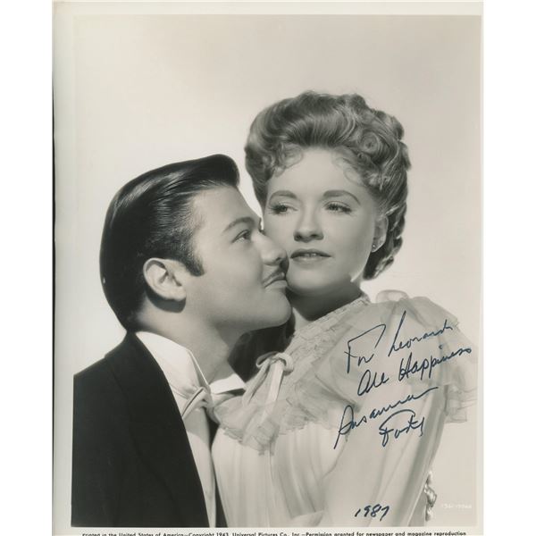 Susana Foster signed photo