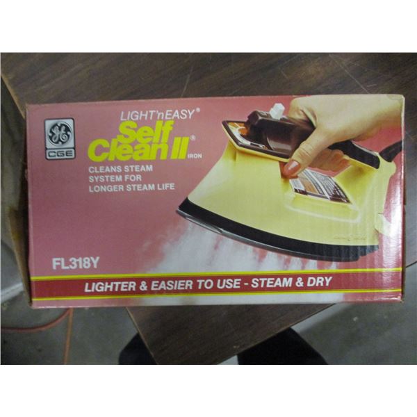 SELF CLEANING IRON