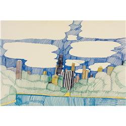 Wesley Willis Chicago Skyline 