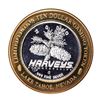 Image 2 : .999 Silver Harveys Lake Tahoe, Nevada $10 Casino Limited Edition Gaming Token
