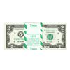 Image 1 : Pack of (100) Consecutive 2013 $2 Federal Reserve STAR Notes Atlanta