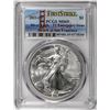 Image 1 : 2021-(S) Type 2 $1 American Silver Eagle Coin PCGS MS69 First Strike Emergency Issue