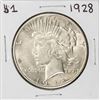 Image 1 : 1928 $1 Peace Silver Dollar Coin