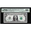 Image 1 : 1969A $1 Federal Reserve Note PMG Choice Uncirculated 64 Dual Courtesy Autograph
