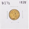 Image 1 : 1838 $2 1/2 Classic Head Liberty Head Quarter Eagle Gold Coin