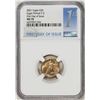 Image 1 : 2021 Type 2 $5 American Gold Eagle Coin NGC MS70 First Day of Issue