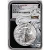 Image 1 : 2021(S) Type 2 $1 American Silver Eagle Coin NGC MS70 San Francisco