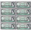 Image 3 : Lot of (13) Consecutive 1954 $1 Bank of Canada Bank Notes