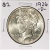 Image 1 : 1926-D $1 Peace Silver Dollar Coin