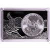 Image 2 : 2018 $1 American Silver Eagle Coin & 2oz Silver Bar Set