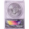 Image 2 : 2012-W $1 Burnished American Silver Eagle Coin ANACS SP69