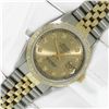 Image 2 : Rolex Men's Two Tone Champagne Diamond Datejust Wristwatch