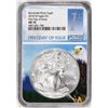 Image 1 : 2018-W $1 Burnished American Silver Eagle Coin NGC MS70 First Day of Issue