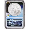 Image 2 : 2018-W $1 Burnished American Silver Eagle Coin NGC MS70 First Day of Issue