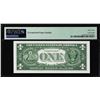 Image 2 : 1957 $1 Silver Certificate STAR Note Fr.1619* PMG Superb Gem Uncirculated 67EPQ