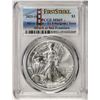 Image 1 : 2021-(S) Type 1 $1 American Silver Eagle Coin PCGS MS69 First Strike Emergency Issue