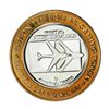 Image 2 : .999 Silver McCarran International Airport Las Vegas, NV $10 Limited Gaming Token