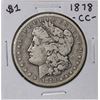 Image 1 : 1878-CC $1 Morgan Silver Dollar Coin