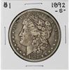 Image 1 : 1892-S $1 Morgan Silver Dollar Coin