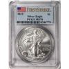 Image 1 : 2012 American Silver Eagle Coin PCGS MS70 First Strike