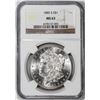 Image 1 : 1885-S $1 Morgan Silver Dollar Coin NGC MS63