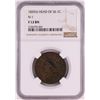 Image 1 : 1839/6 Head of 36 N-1 Coronet Large Cent Coin NGC F12 BN