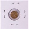 Image 2 : 1851 Type 1 $1 Liberty Head Gold Dollar Coin