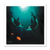 Image 1 : Wyland "In The Company Of Orcas" Limited Edition Giclee On Canvas