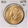 Image 1 : 1879-S $20 Liberty Head Double Eagle Gold Coin
