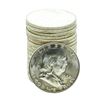 Image 1 : Roll of (20) Brilliant Uncirculated 1960-D Franklin Half Dollar Coins