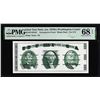 Image 1 : Circa 1970's Washington Center Giori Test Note PMG Superb Gem Uncirculated 68EPQ