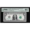 Image 1 : 1969A $1 Federal Reserve Note PMG Choice Uncirculated 64 Dual Courtesy Autograph