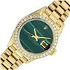 Image 2 : Rolex Ladies 18K Yellow Gold Diamond President Wristwatch with Rolex Box