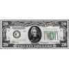 Image 1 : 1934A $20 Federal Reserve Note Philadelphia