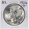 Image 1 : 1926-D $1 Peace Silver Dollar Coin