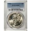 Image 1 : 1923 $1 Peace Silver Dollar Coin PCGS MS63