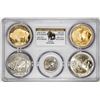 Image 1 : James E. Fraser Design Collection (5) Coin Set PCGS Graded