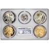 Image 2 : James E. Fraser Design Collection (5) Coin Set PCGS Graded