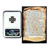 Image 2 : El Cazador Shipwreck (1772-83) Mexico 1/2 Real Silver Coin NGC Genuine w/ Story Card