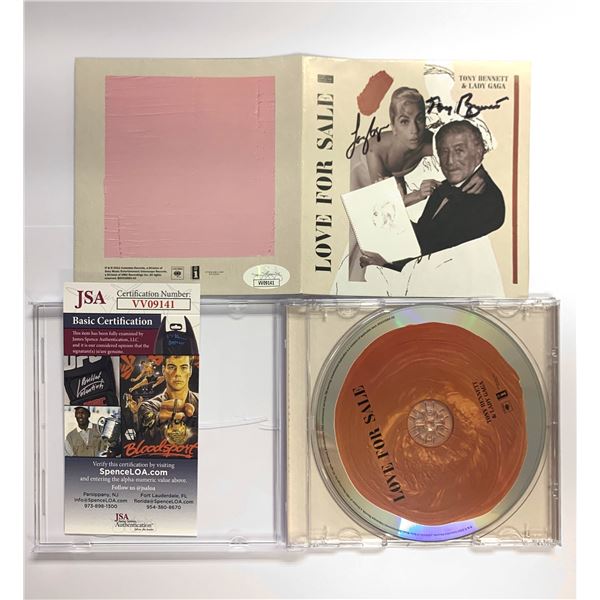Autograph Signed  Lady Gaga CD JSA