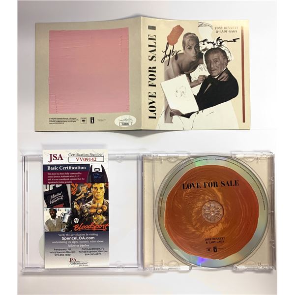 Autograph Signed  Lady Gaga CD JSA