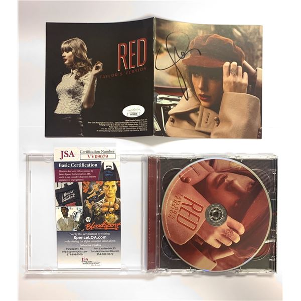 Autograph Signed  Taylor Swift CD JSA