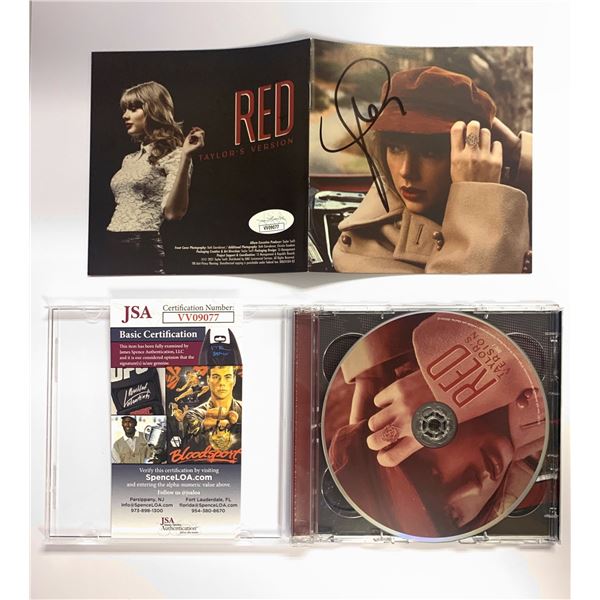 Autograph Signed  Taylor Swift CD JSA